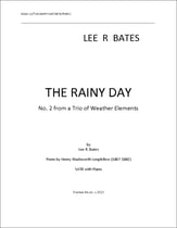 The Rainy Day SATB choral sheet music cover
